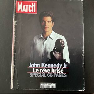 PARIS MATCH 2618 Deces John Kennedy Junior Carolyn Bessette Hopkins l'Armada